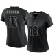 Women's Limited Case Keenum Houston Texans Black Reflective Jersey